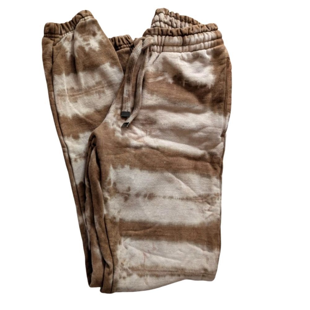 Talentless Women's Brown Tan‎ Tie Dye Sweatpants Joggers Size XS